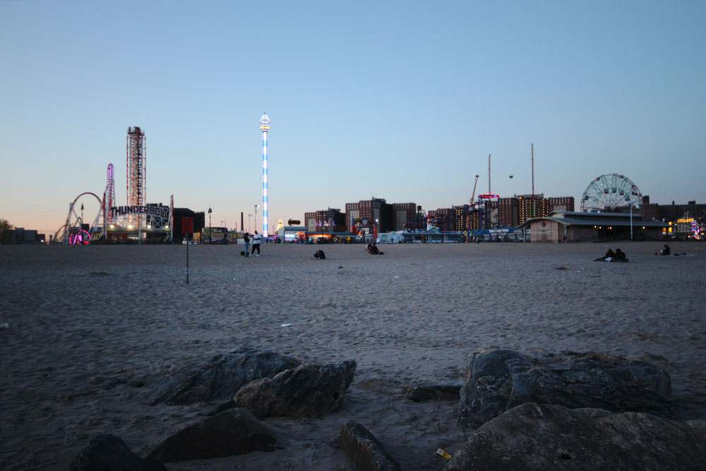 Coney Island, New York.