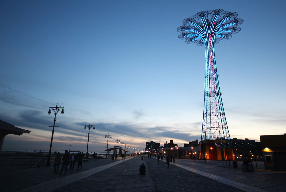 Coney Island, New York.