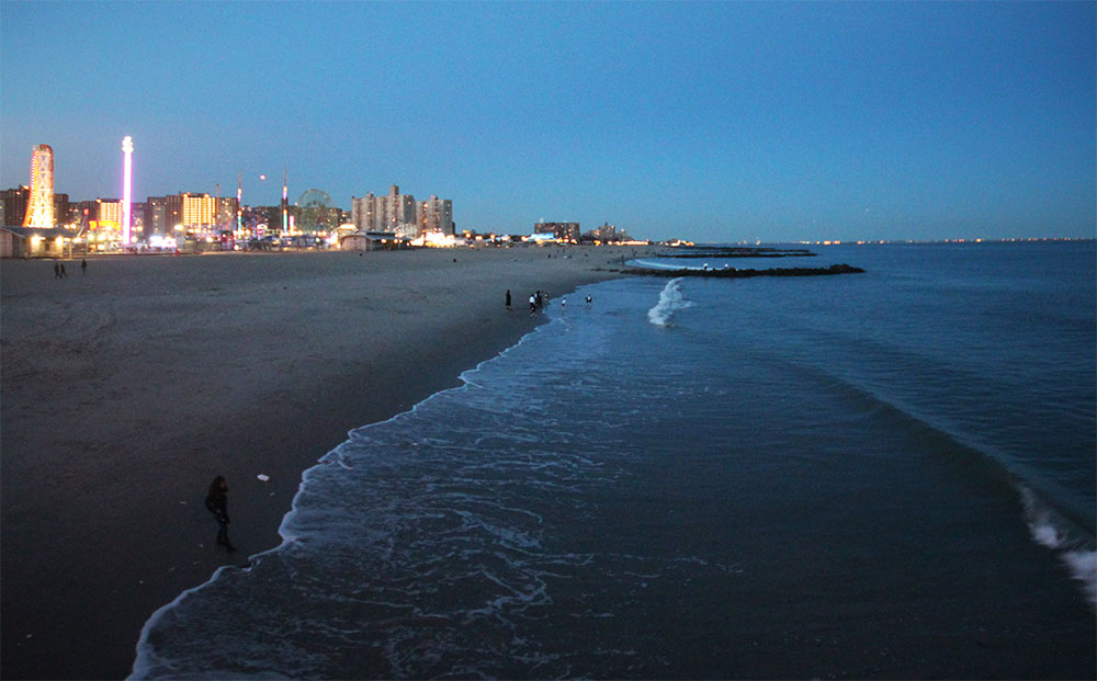 Coney Island, New York.