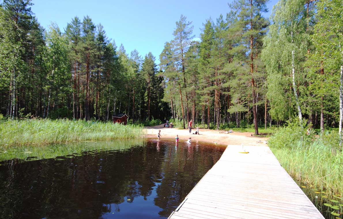 Odilammen uimaranta, Espoo