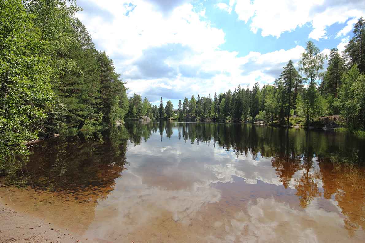 Korpilammen uimapaikka, Espoo.