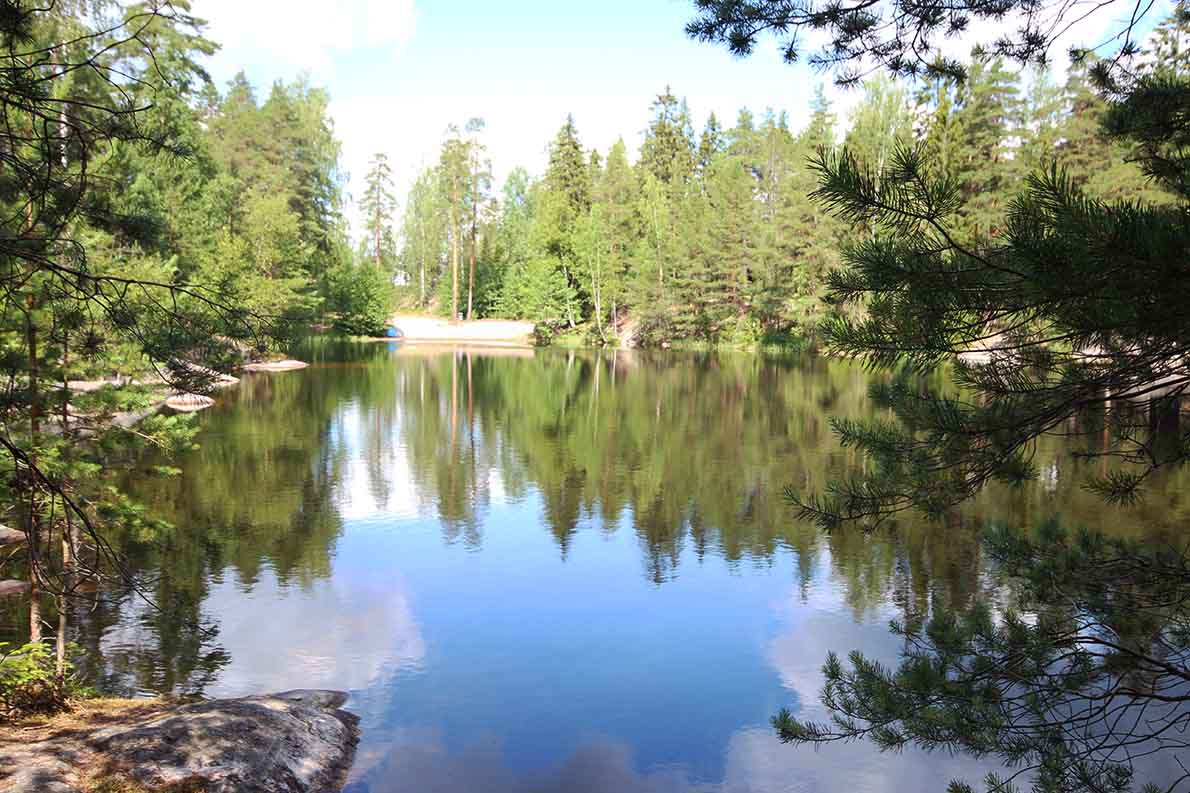 Korpilammen uimapaikka, Espoo.