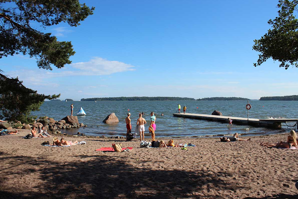 Mellstenin uimaranta, Espoo