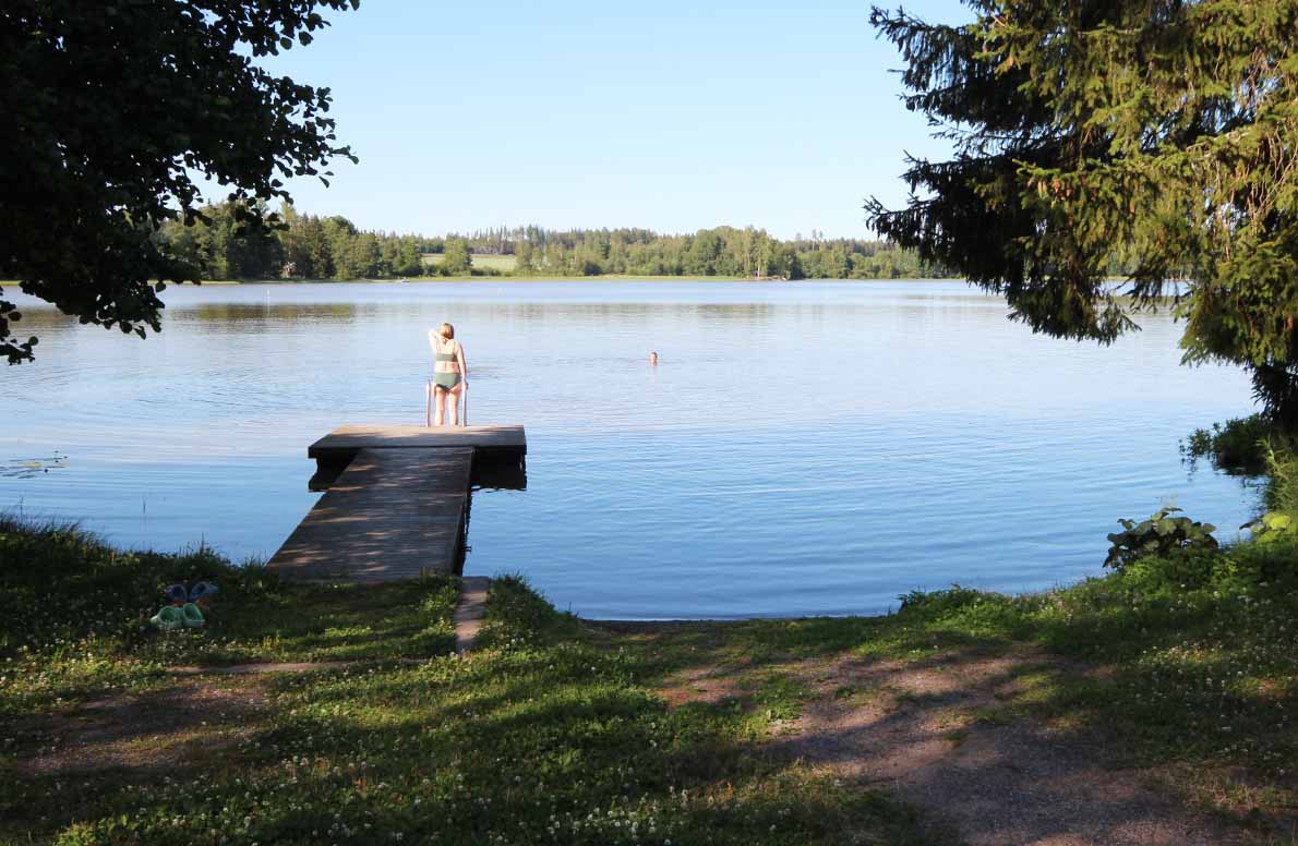 Kuuston uimaranta, Forssa.