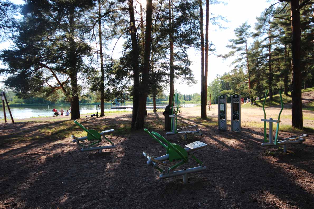 Linikkalanlammin uimaranta, Forssa.