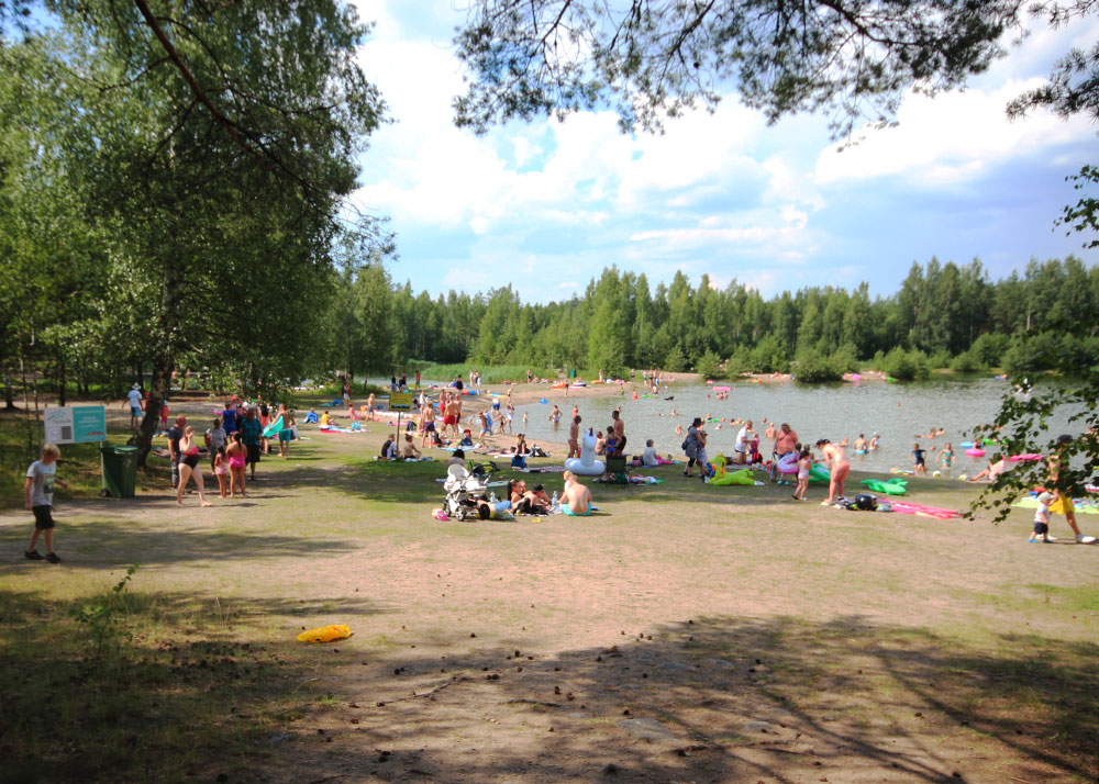 Häklin montun uimaranta, Tuusula
