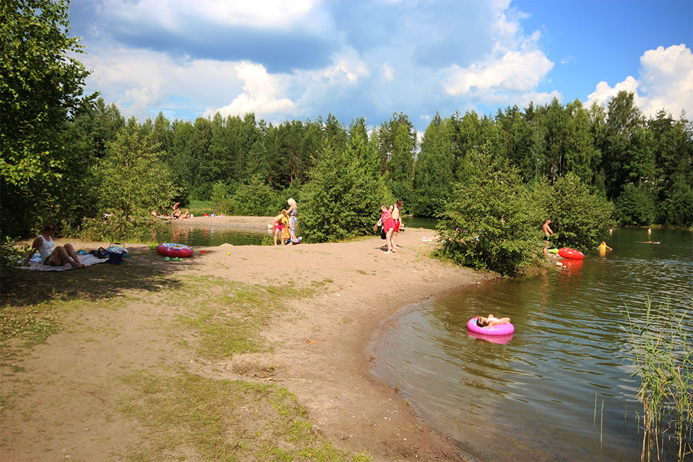Häklin montun uimaranta, Tuusula