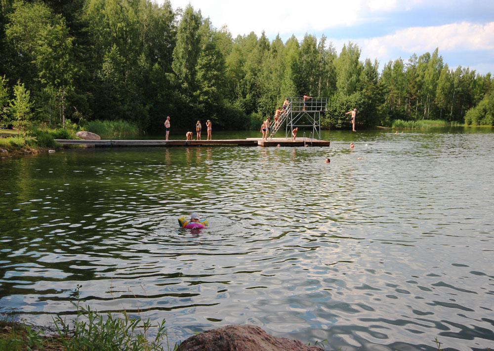 Häklin montun uimaranta, Tuusula