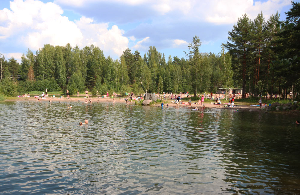 Häklin montun uimaranta, Tuusula