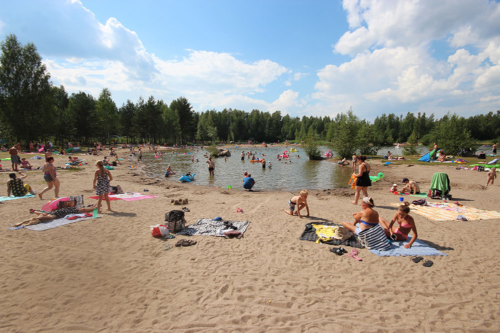 Häklin montun uimaranta, Tuusula