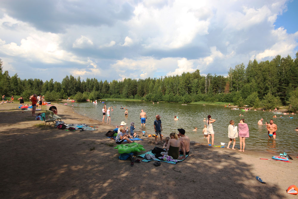 Häklin montun uimaranta, Tuusula