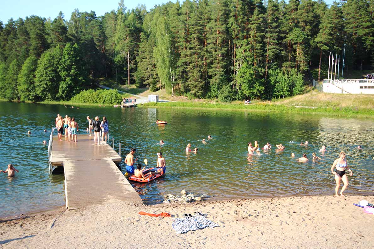 Ahvenistonjärven uimaranta, Hämeenlinna