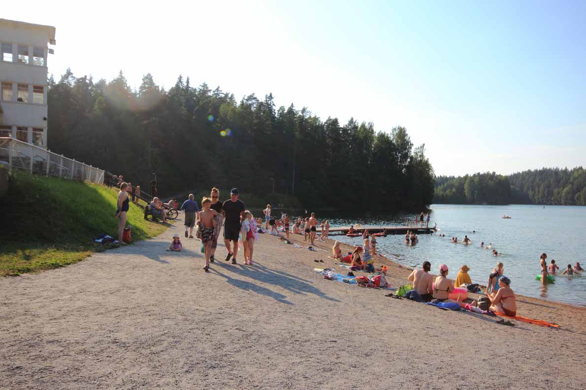 Ahvenistonjärven uimaranta, Hämeenlinna