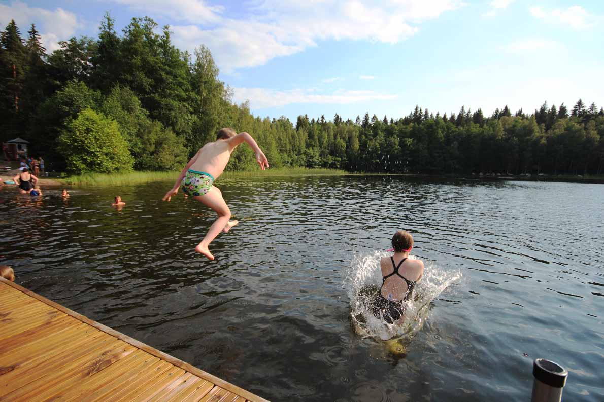 Kihtersuon uimaranta, Hämeenlinna.