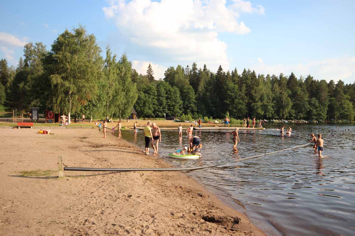 Tervaniemen uimaranta, Hämeenlinna