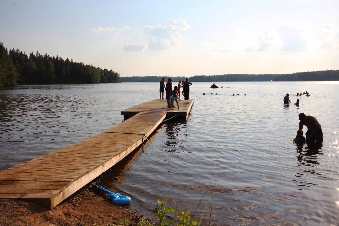 Tervaniemen uimaranta, Hämeenlinna.