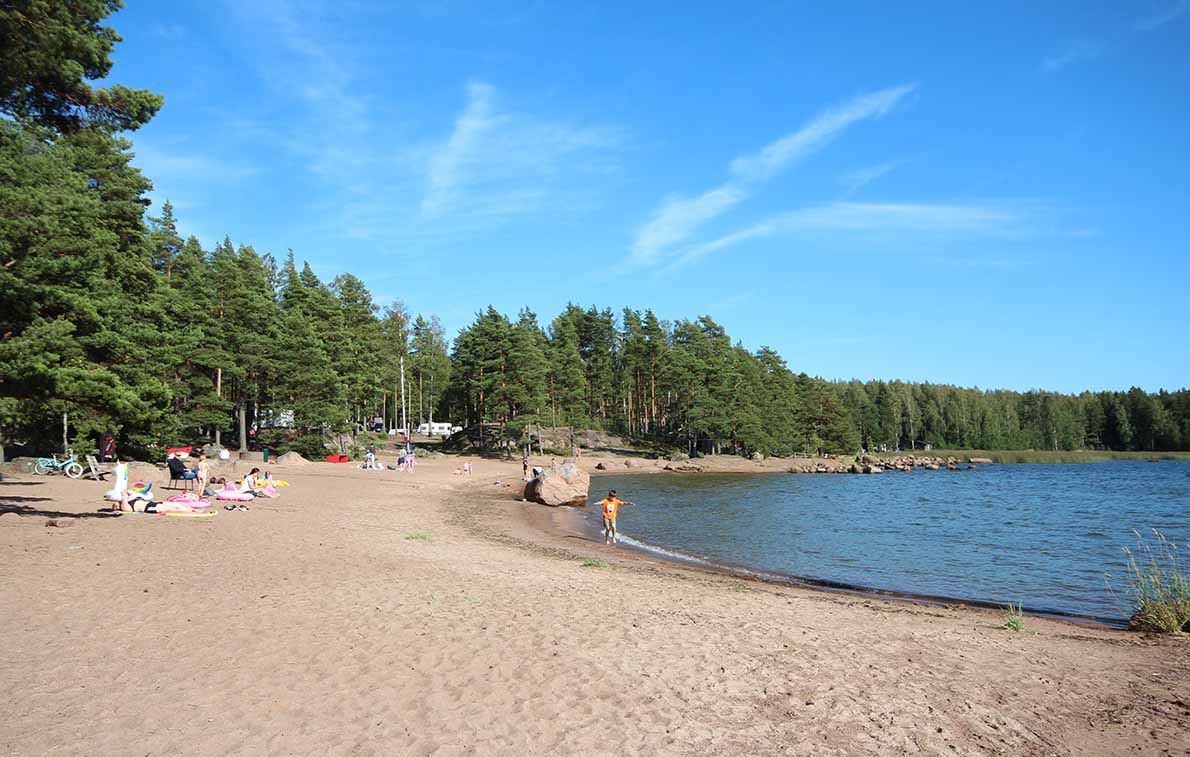 Pitkäthiekat-uimaranta, Hamina.