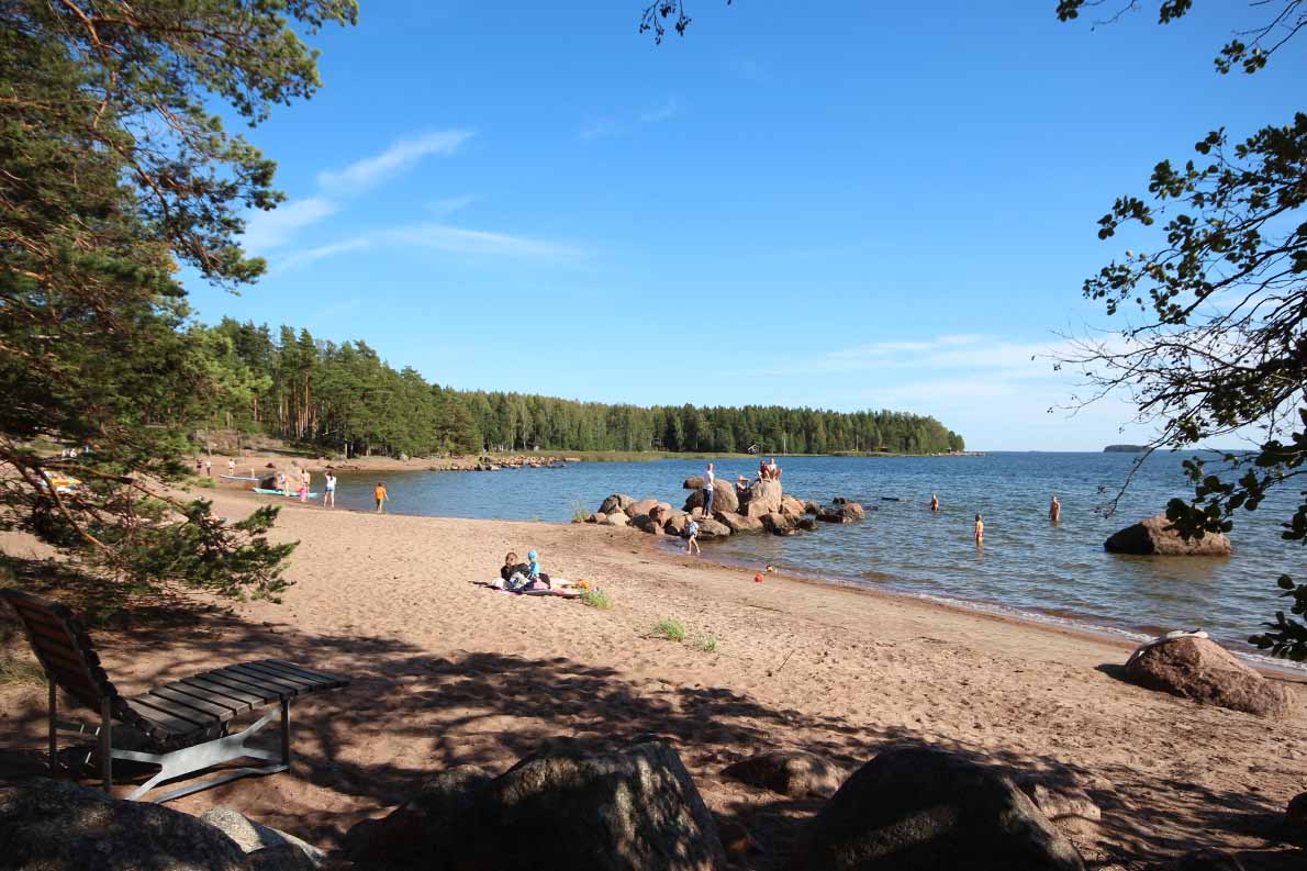 Pitkäthiekat-uimaranta, Hamina.
