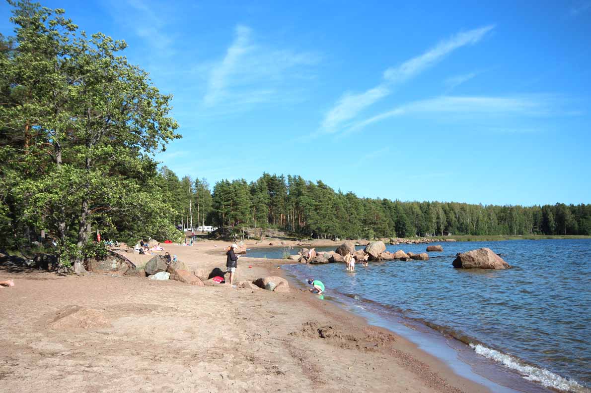 Pitkäthiekat-uimaranta, Hamina.
