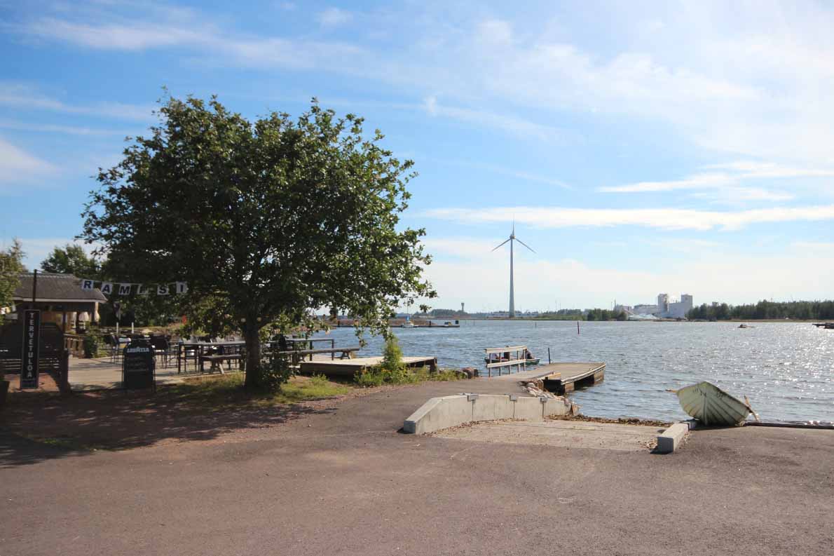 Rampsinkarin uimaranta, Hamina.