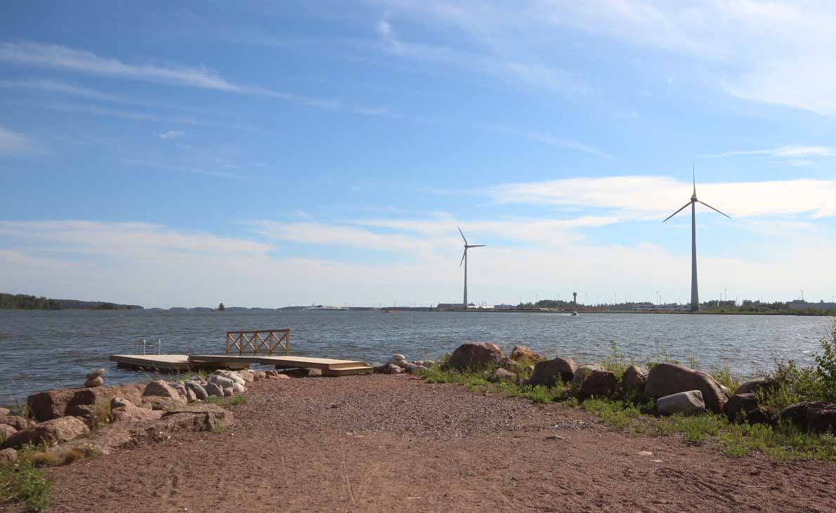 Rampsinkarin uimaranta, Hamina.