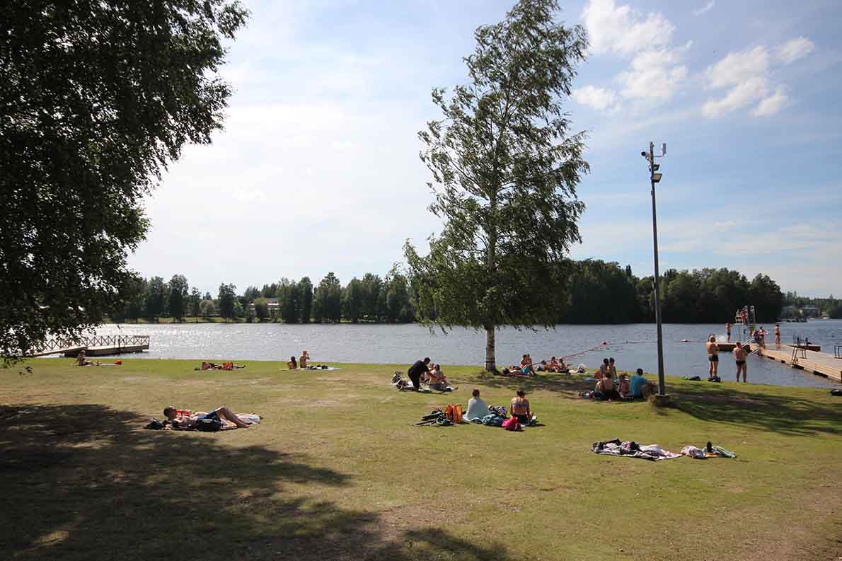 Kylpylän uimaranta, Heinola.