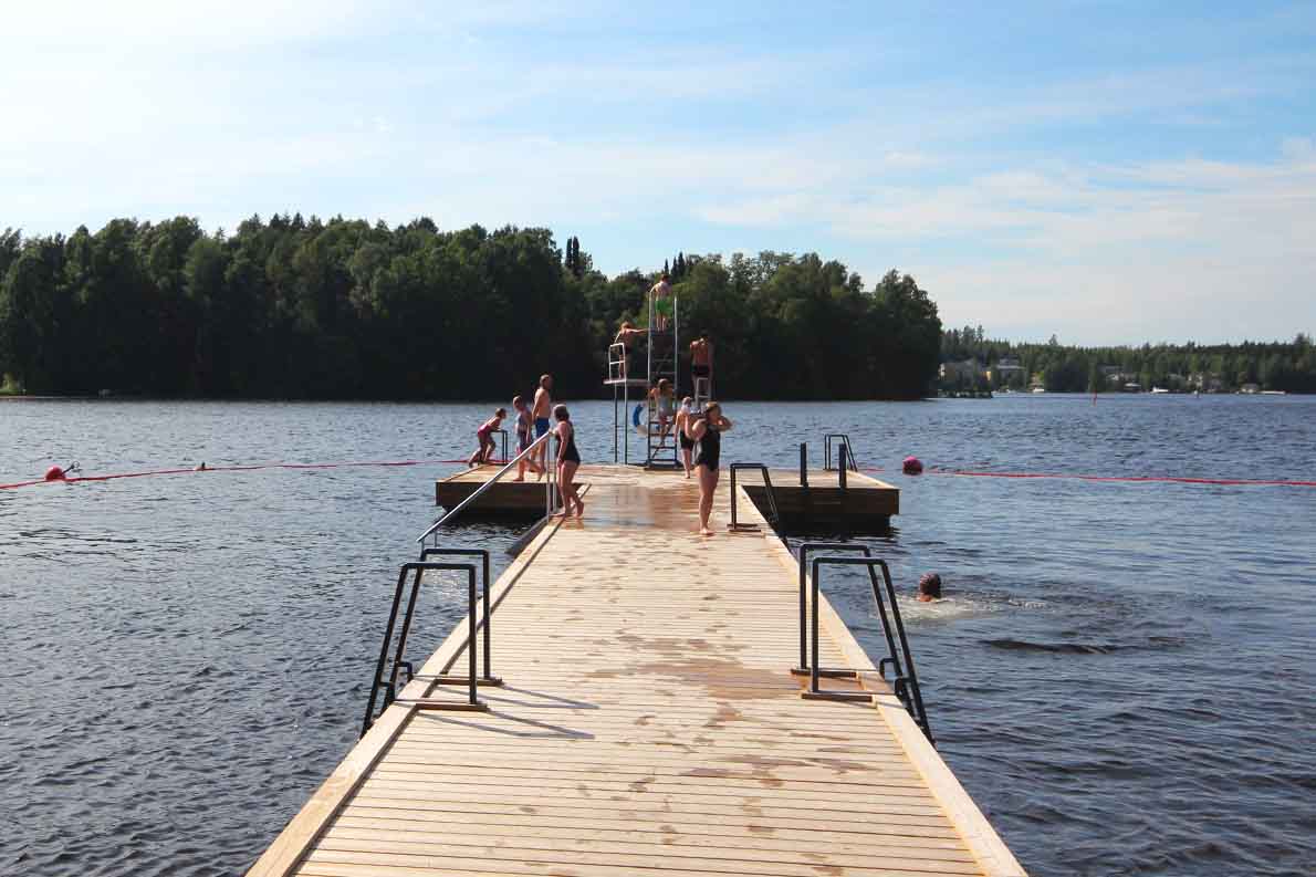 Kylpylän uimaranta, Heinola.