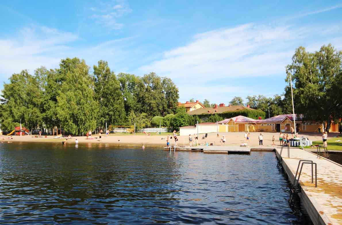 Kylpylän uimaranta, Heinola.