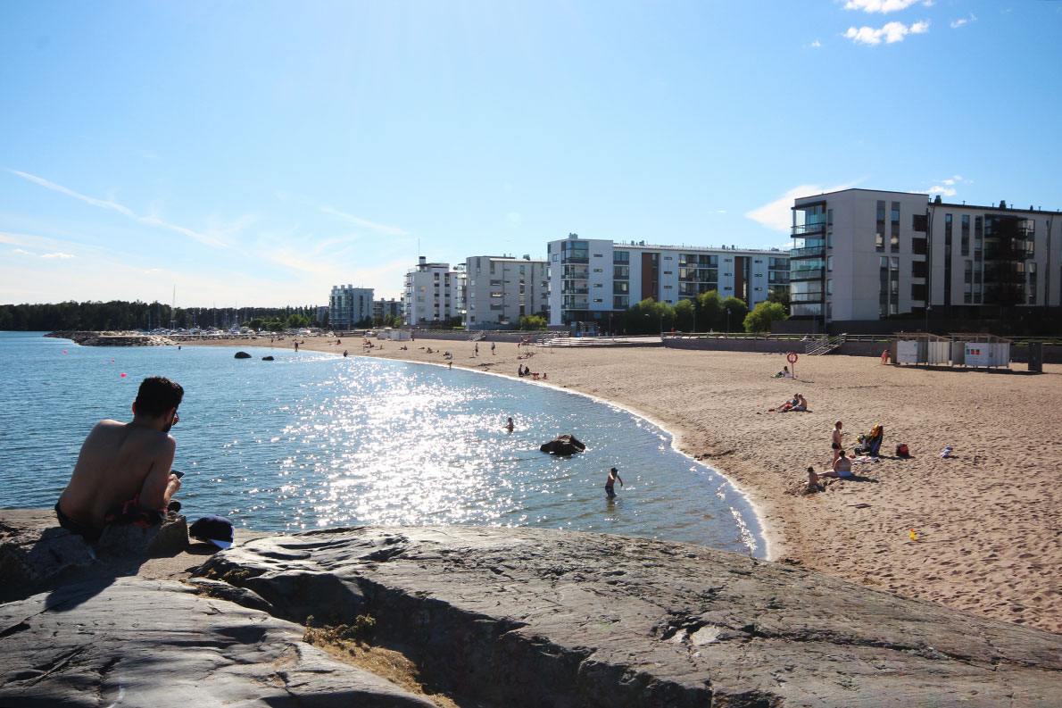 Aurinkolahden uimaranta, Vuosaari