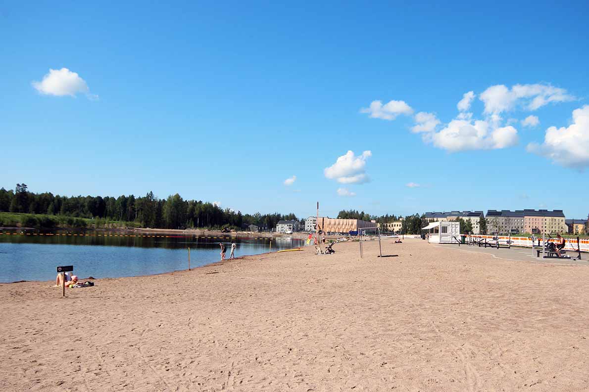 Palettilammen uimaranta, Helsinki.