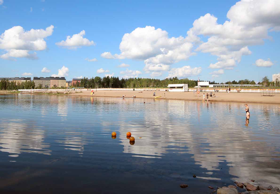 Palettilammen uimaranta, Helsinki.