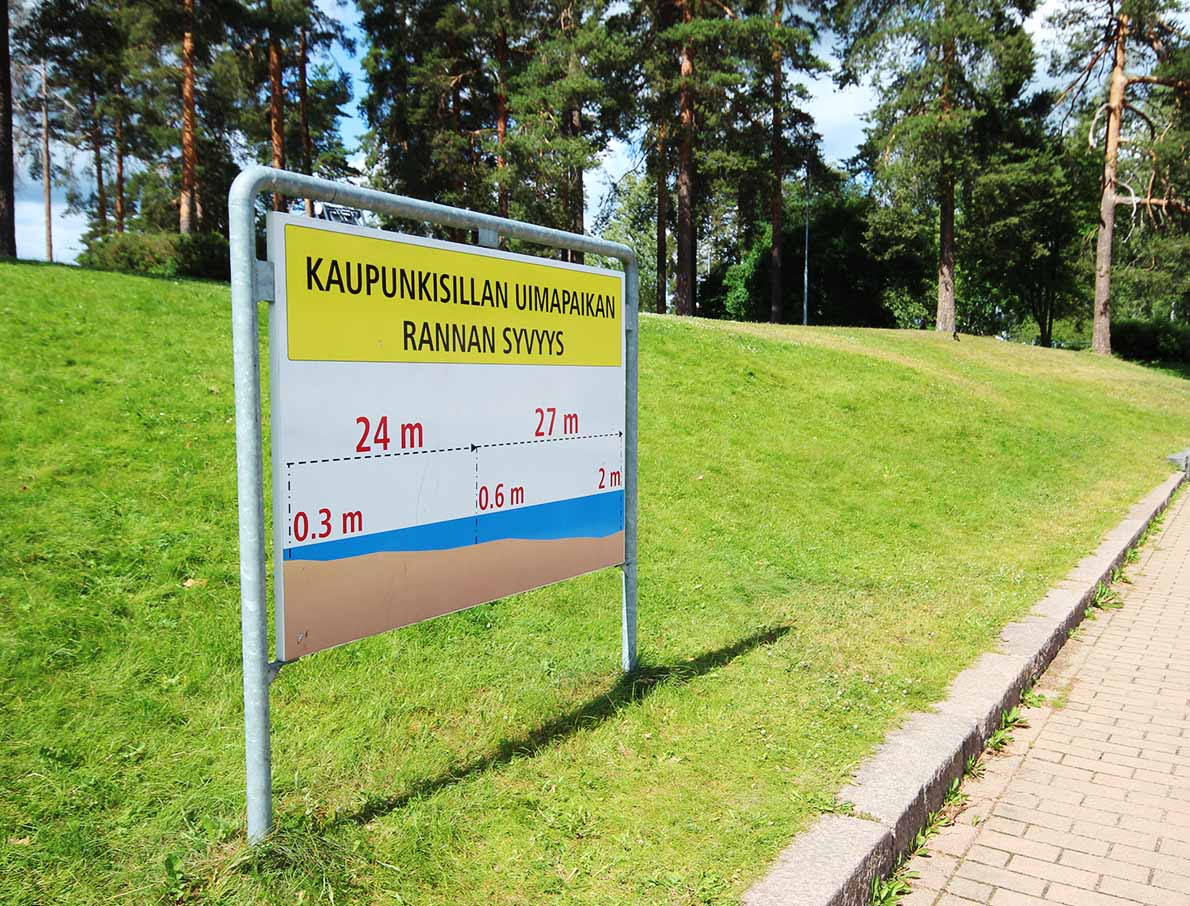Kaupunkisillan maauimala, Hyvinkää.