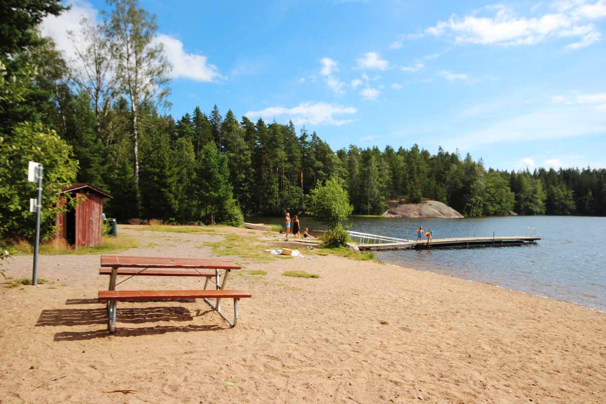 Björnvikenin uimaranta, Inkoo