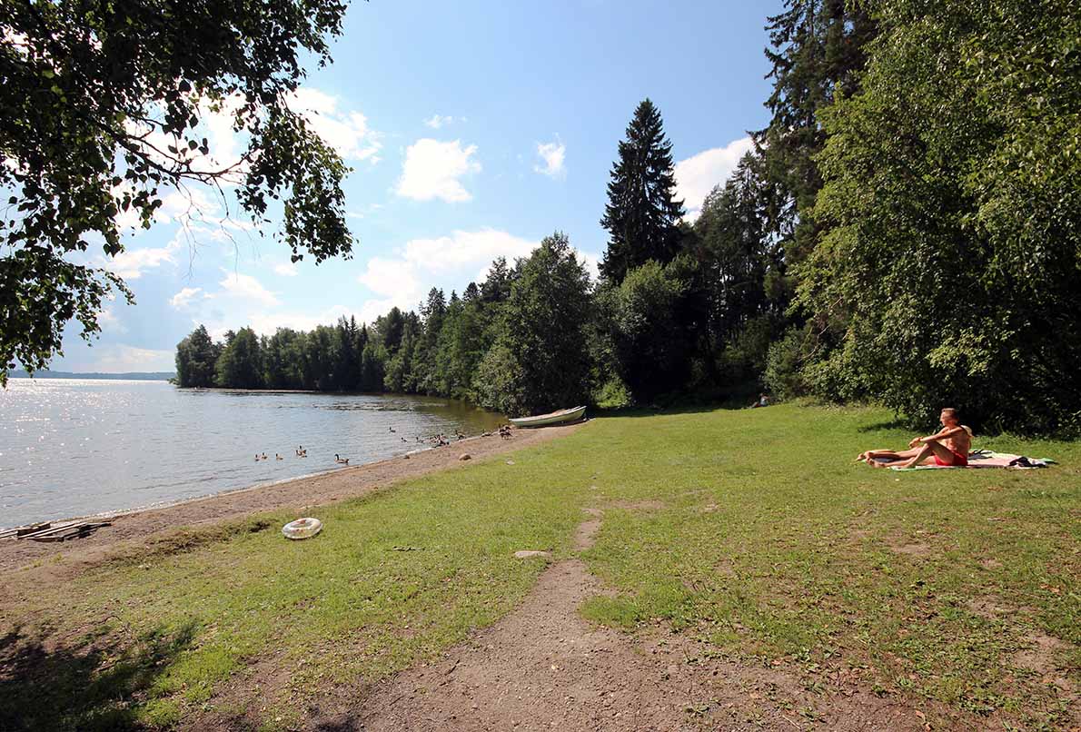 Riun uimaranta, Kangasala.