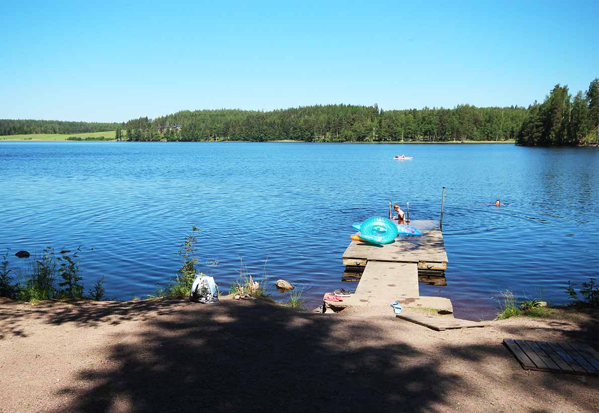 Parsilanjärven uimaranta, Karkkila.