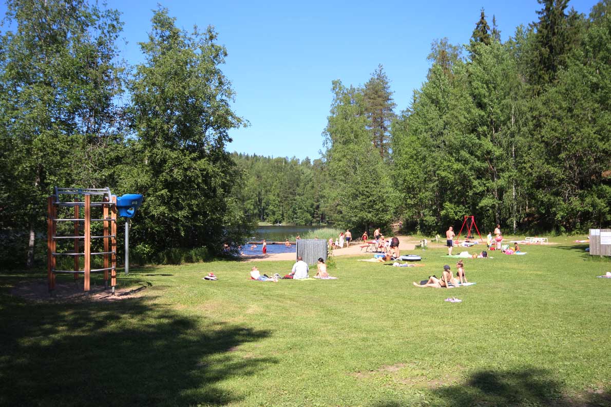 Saarlammen uimaranta, Karkkila.