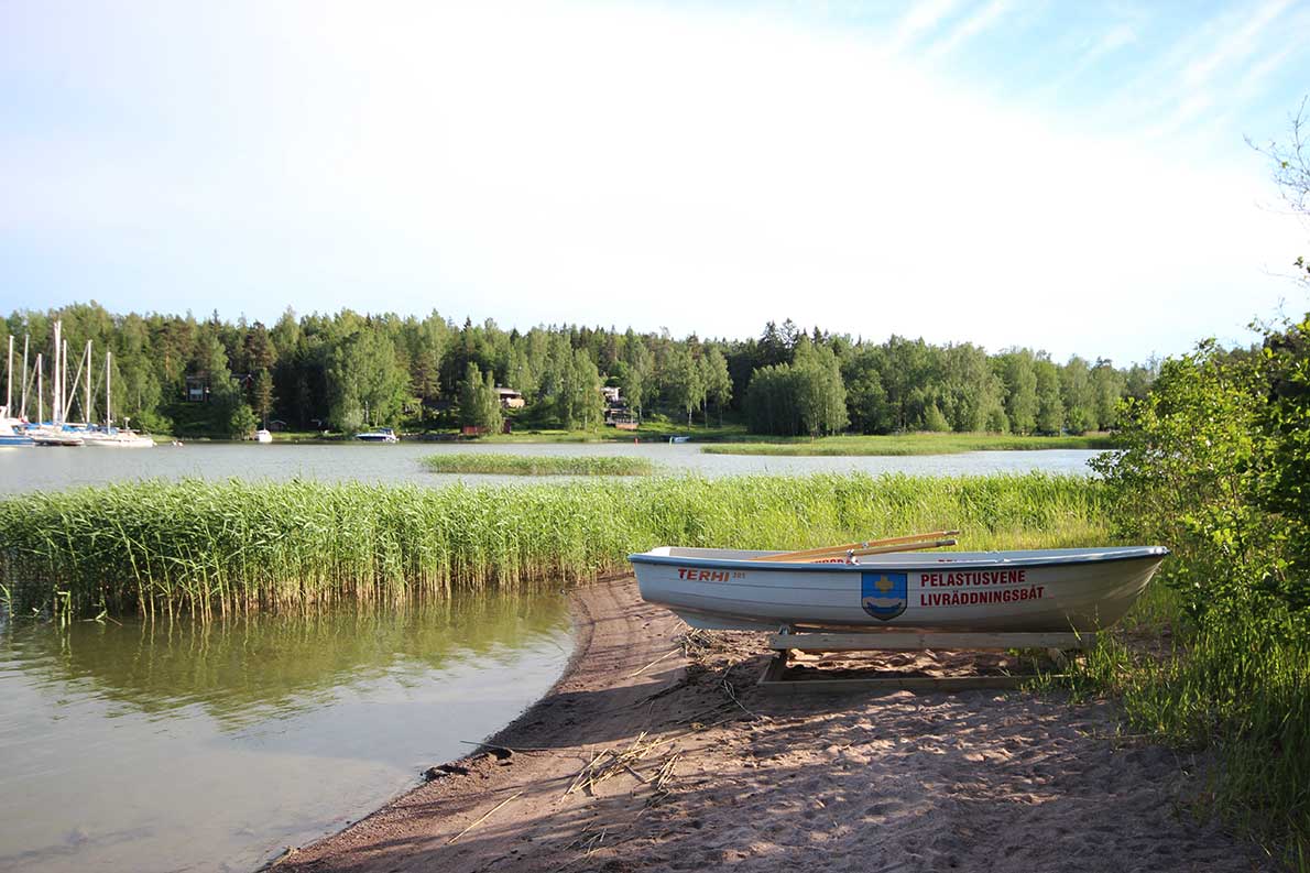 Långvikin uimaranta, Kirkkonummi