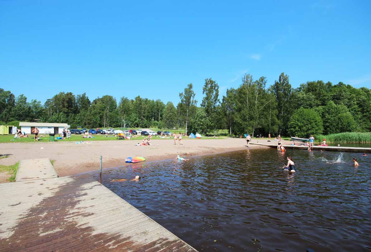 Syväjärven uimaranta, Kirkkonummi.