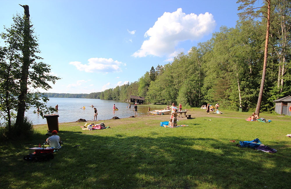 Tampajan uimaranta, Kirkkonummi