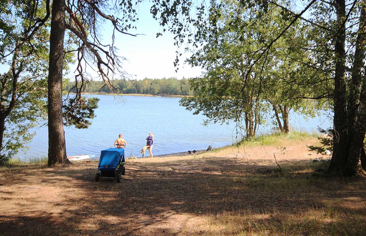 Väransbyn ulkoilualueen uimaranta, Kirkkonummi