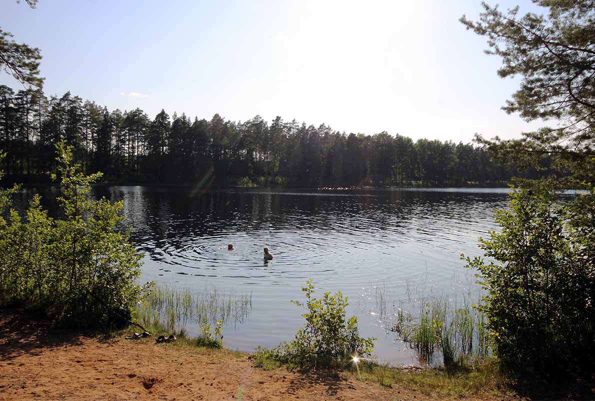 Pitkäjärven uimaranta, Kokemäki.