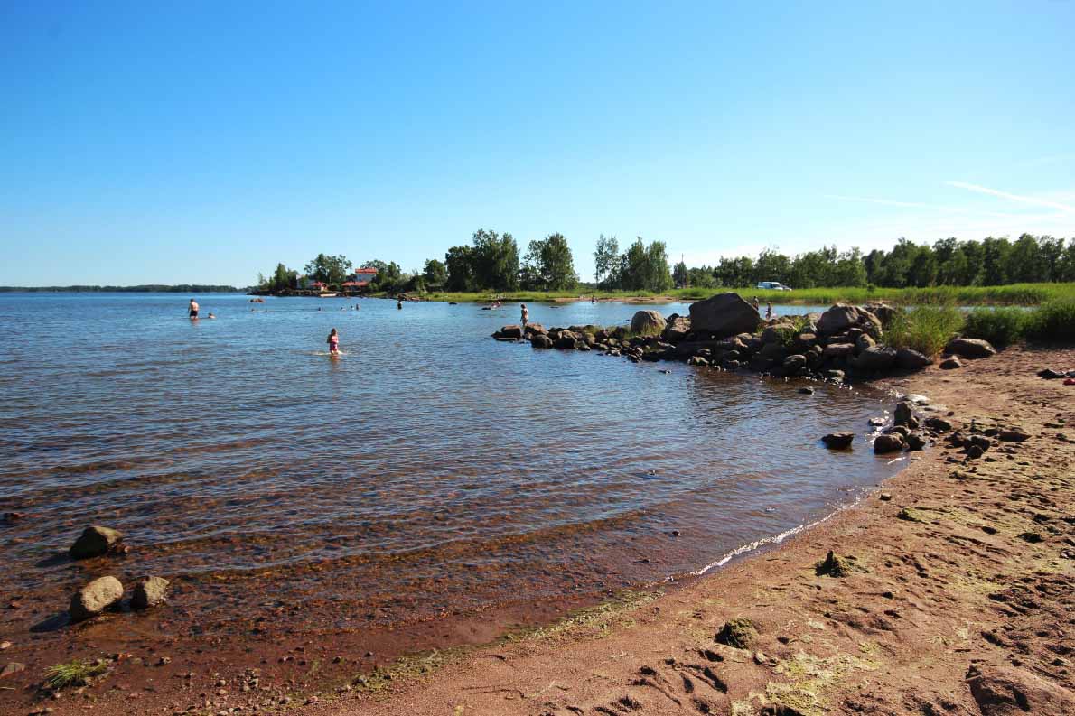 Äijänniemen uimaranta, Kotka.