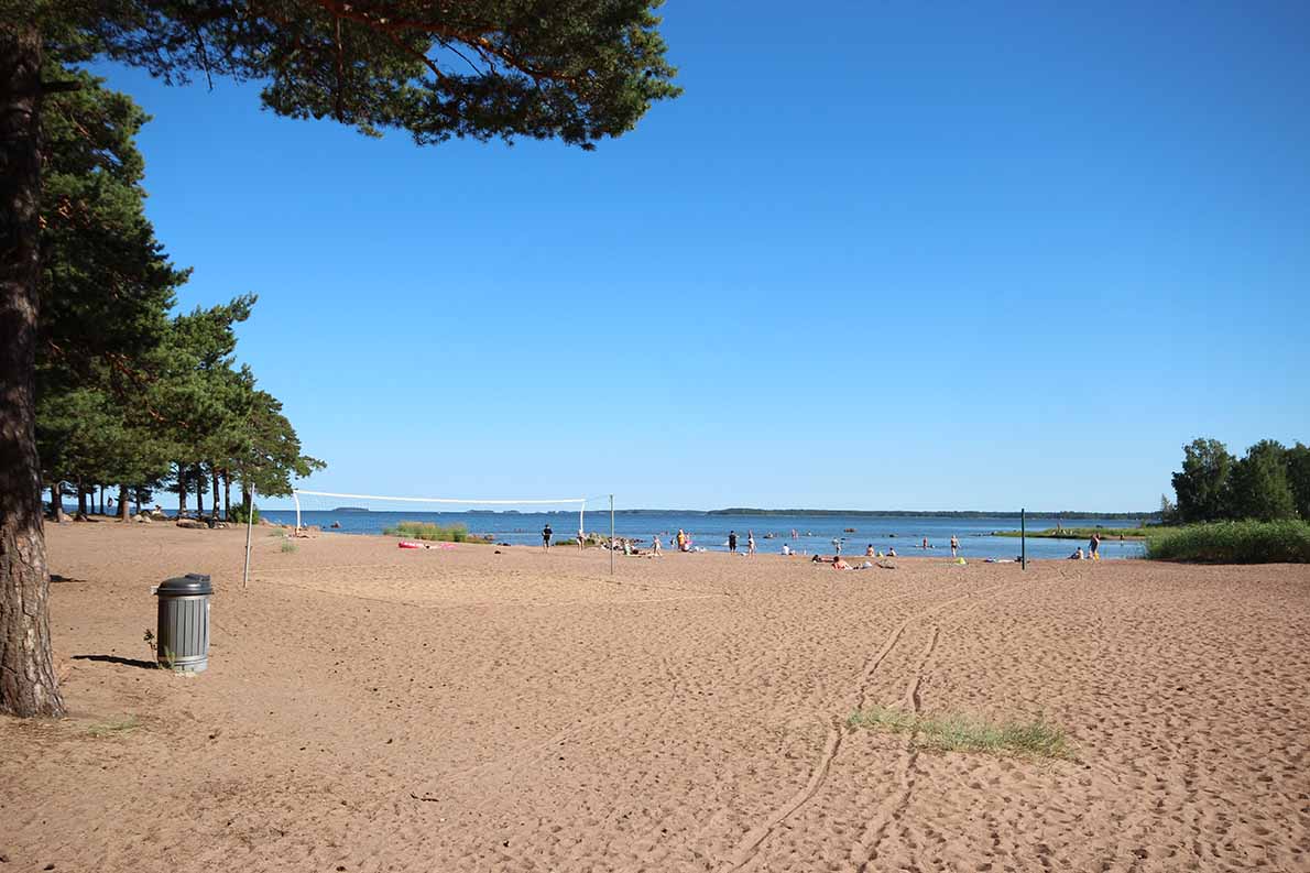Äijänniemen uimaranta, Kotka.