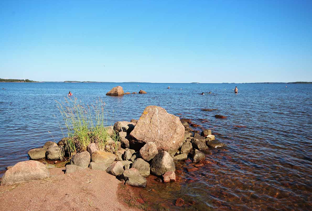 Äijänniemen uimaranta, Kotka.