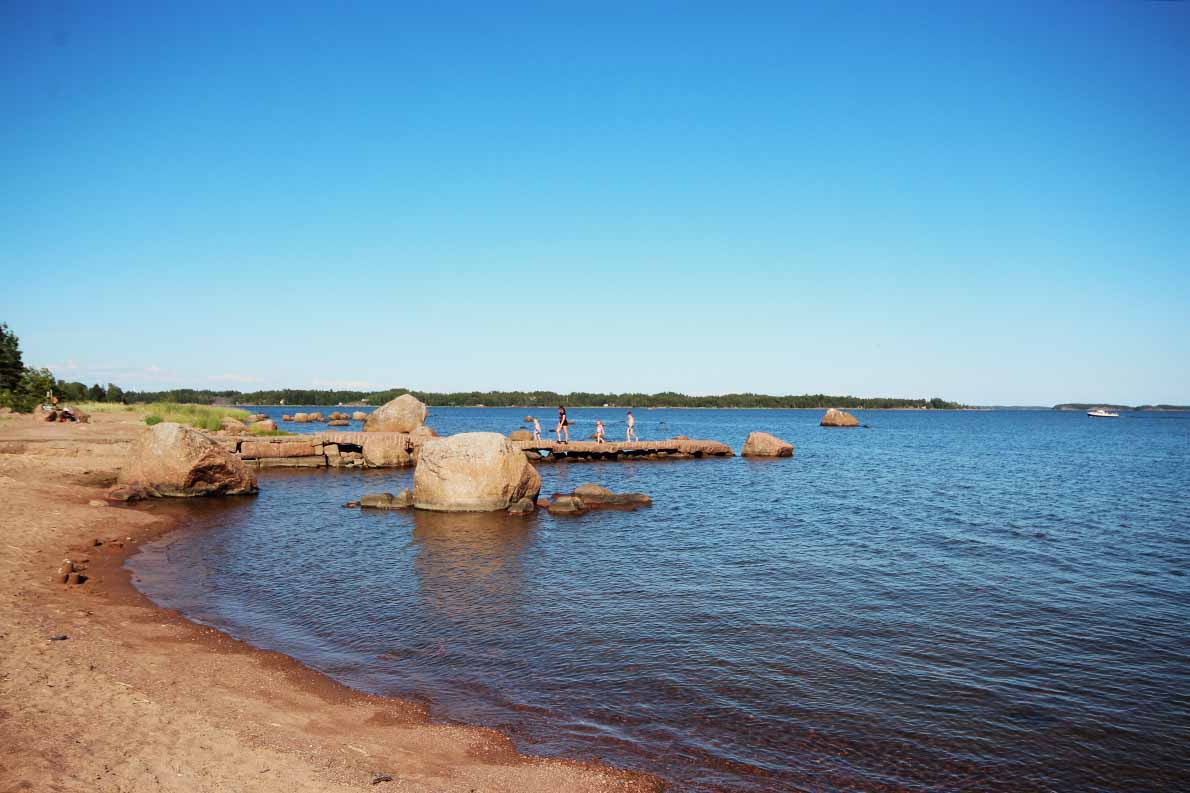 Äijänniemen uimaranta, Kotka.