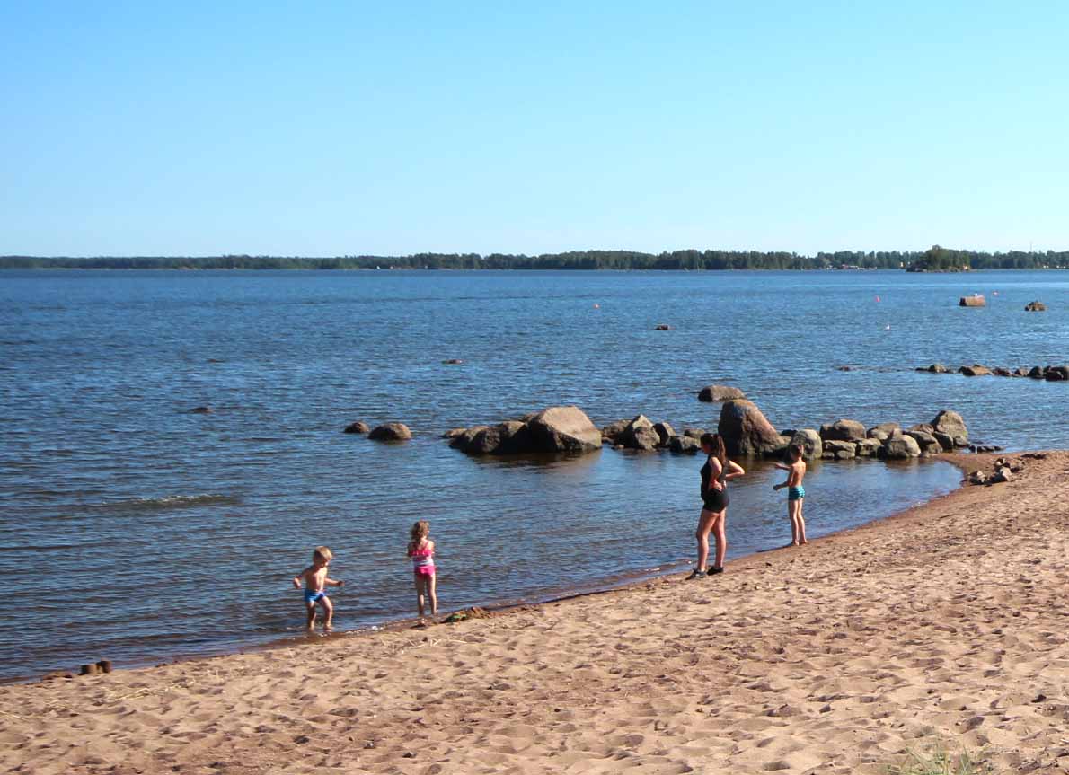 Äijänniemen uimaranta, Kotka.