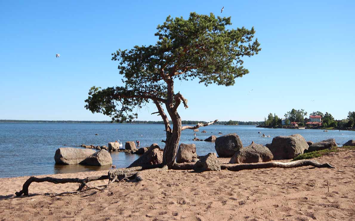 Äijänniemen uimaranta, Kotka.