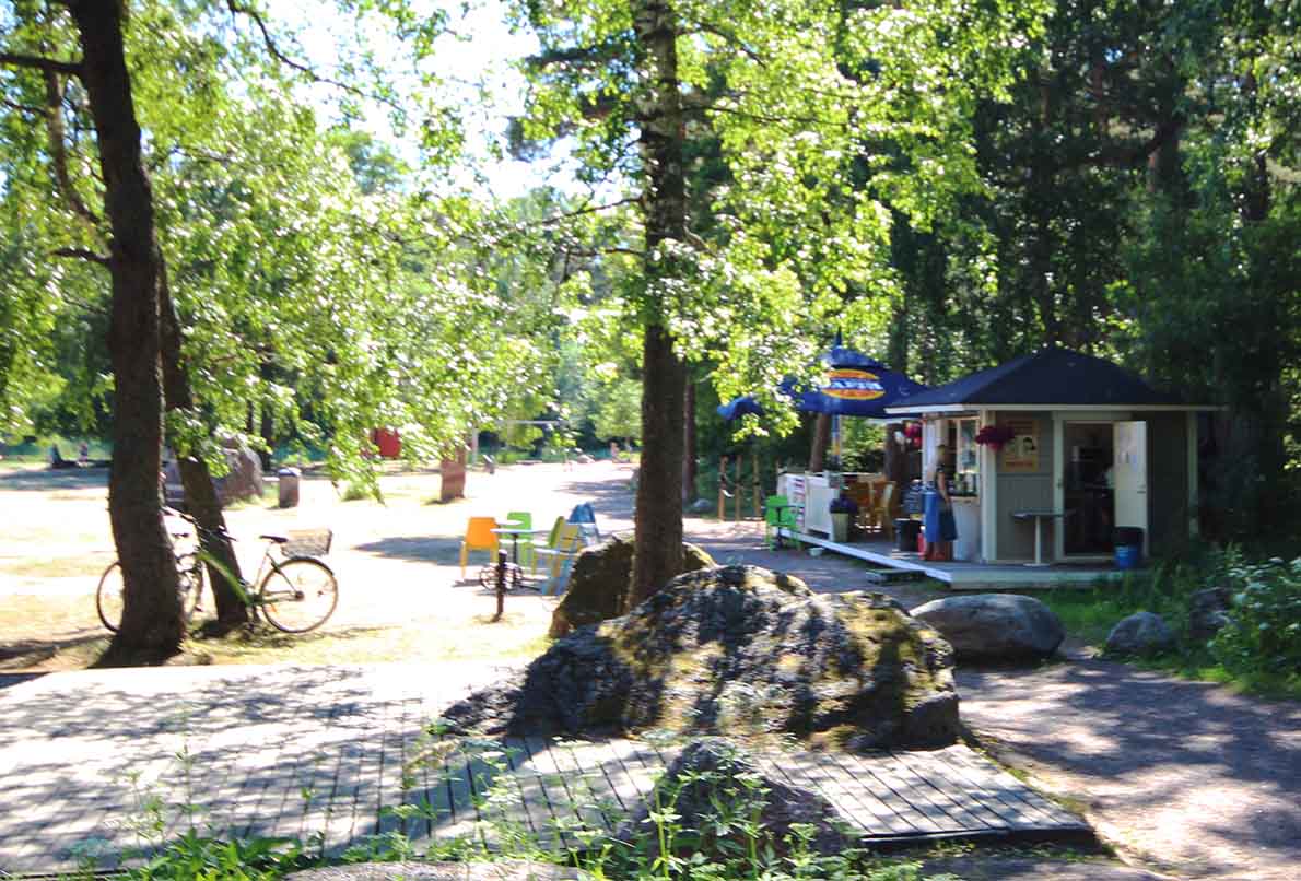 Mansikkalahden uimaranta, Kotka.