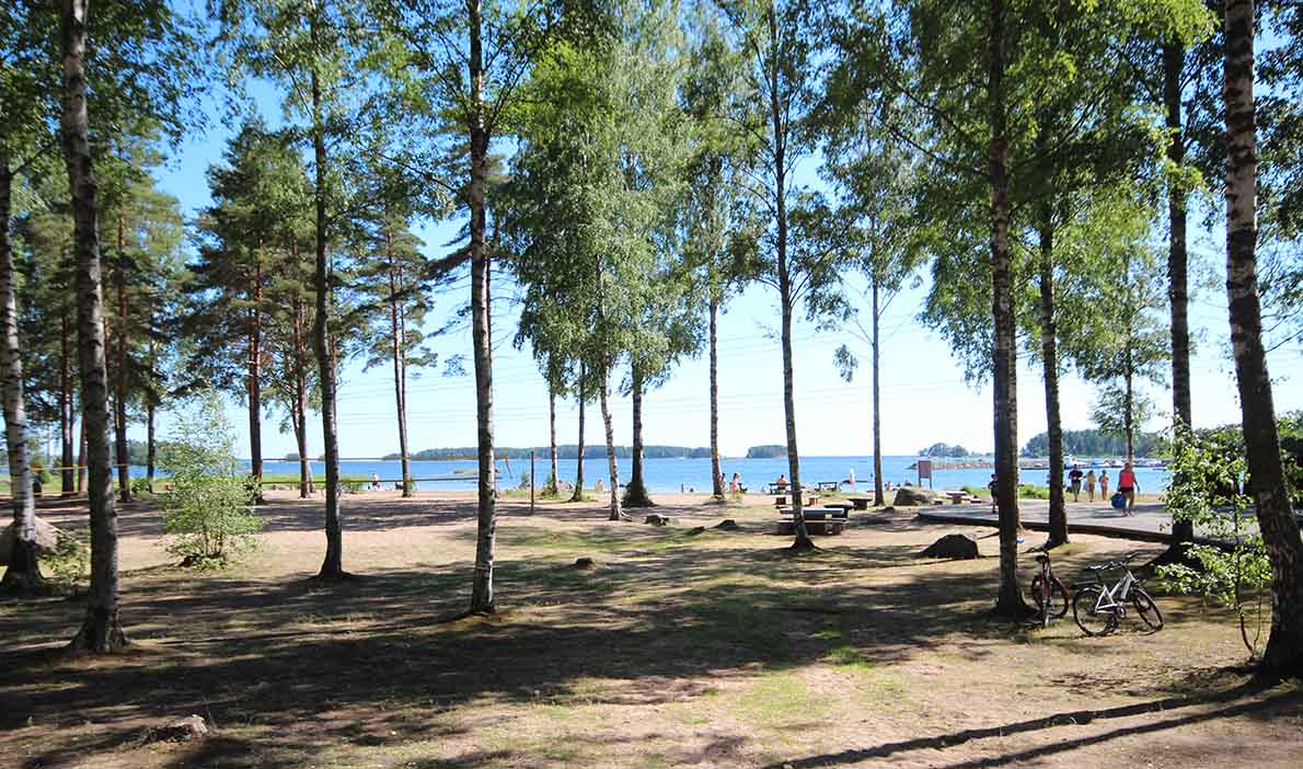 Santalahden uimaranta, Kotka.