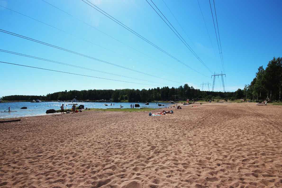 Santalahden uimaranta, Kotka.